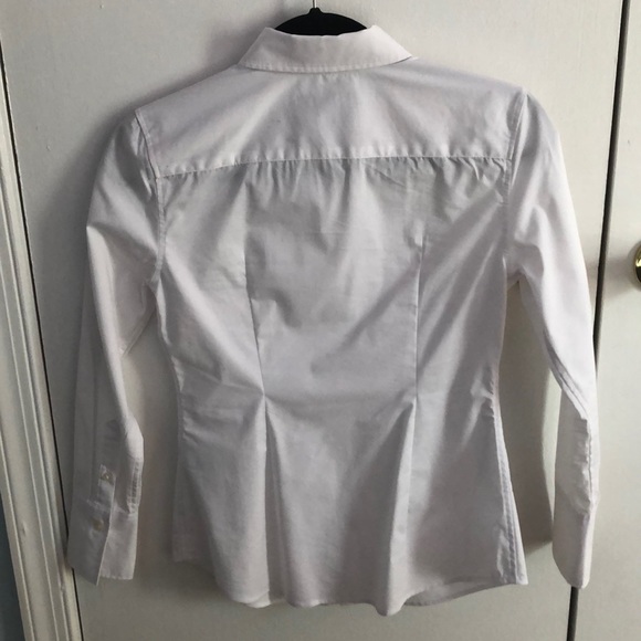Banana republic white button down shirt - Picture 2 of 3